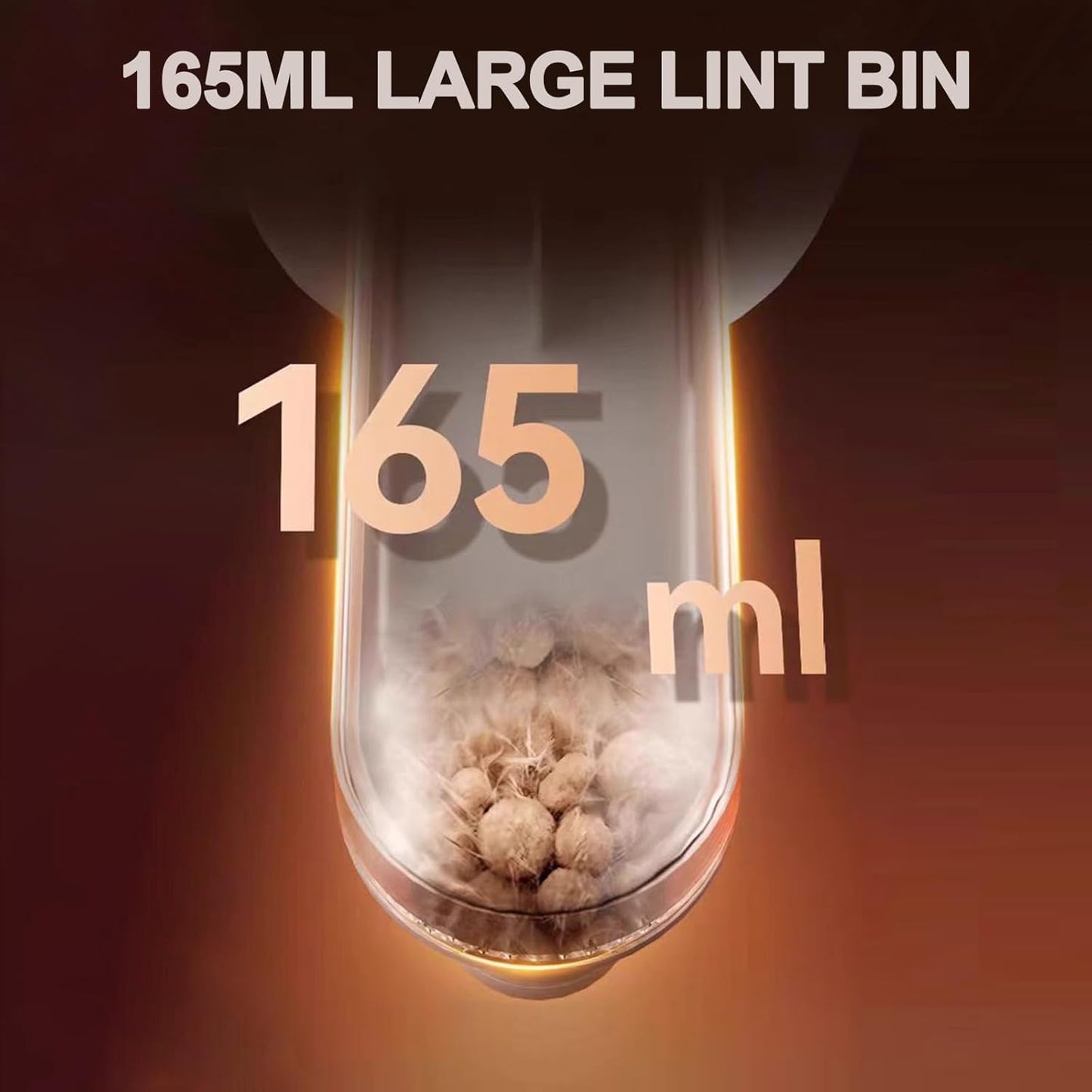 Dual-Head Fabric Shaver, Rechargeable Electric Lint Remover, 3-Speed Lint Shaver & 165ml Large Capacity Dust Box, Fuzz Remover for Wool, Coat, Couch, Furniture