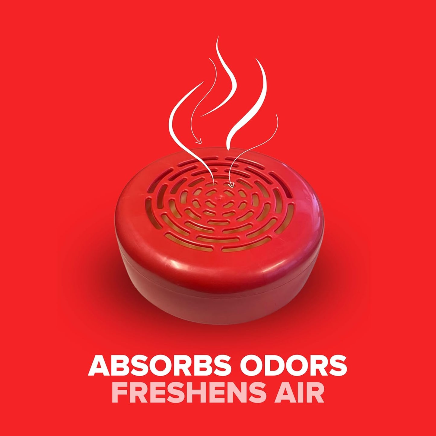 Citrus Magic Holiday Odor Absorbing Solid Air Freshener, Holly Jolly Peppermint, 7-Ounce