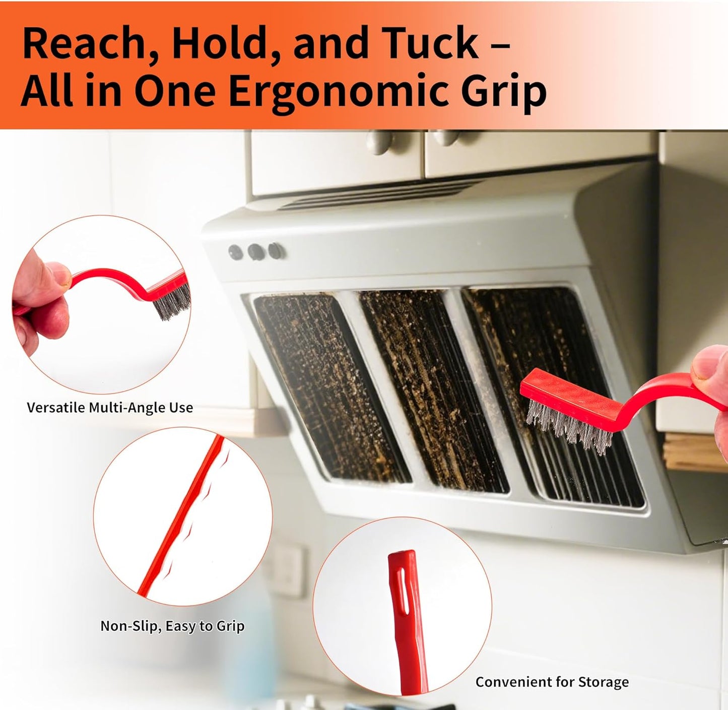 Razor Blade Scraper Tool,2 Pack Razor Scrapers with Extra 50Pcs Blades and 3pcs Wire Brushes Set,Glass Top Stove Scraper,Scraper Tool,Paint Scraper,Glass Scraper,Cleaning Tools for Oven, Cooktop