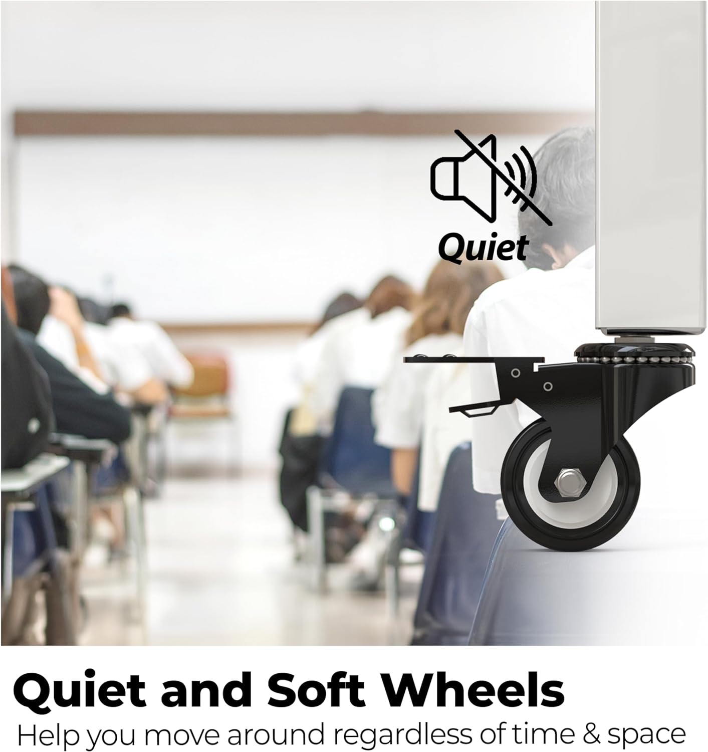 HOMEDANT House White 5-Tier Metal Rolling Cart Shelf Rack Casters Heavy Duty Wheel Shelving Unit Adjustable Utility Storage Shelves Organizer Shelf Kitchen Garage 24.4" W x 16.5" D x 62.2" H 3Pack