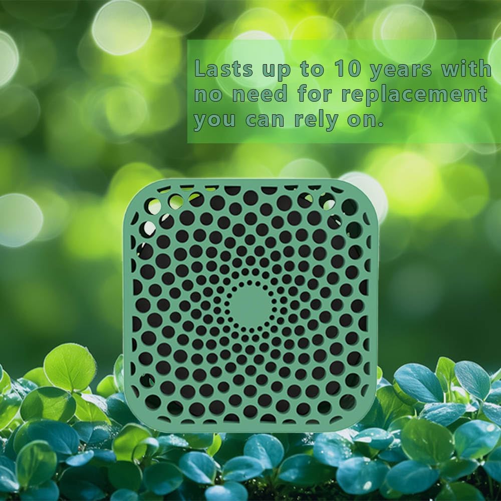 Super Refrigerator Deodorizer, Work for 10 Years Fridge Deodorizer Odor Eliminator, 24 Hours Remove Fridge Odor, More Effective Than Baking Soda and Activated Carbon Air Purification Bags(2PCS).