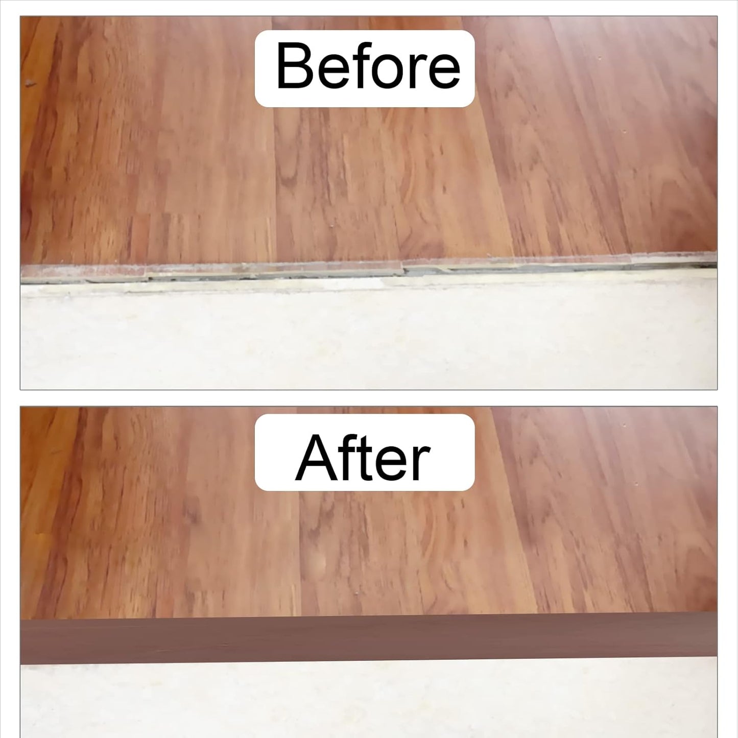 Floor/Door Flat Transition Strip & Self Adhesive Floor Vinyl Floor Edge Trim Laminate Floor Gap Covering Joining Strip