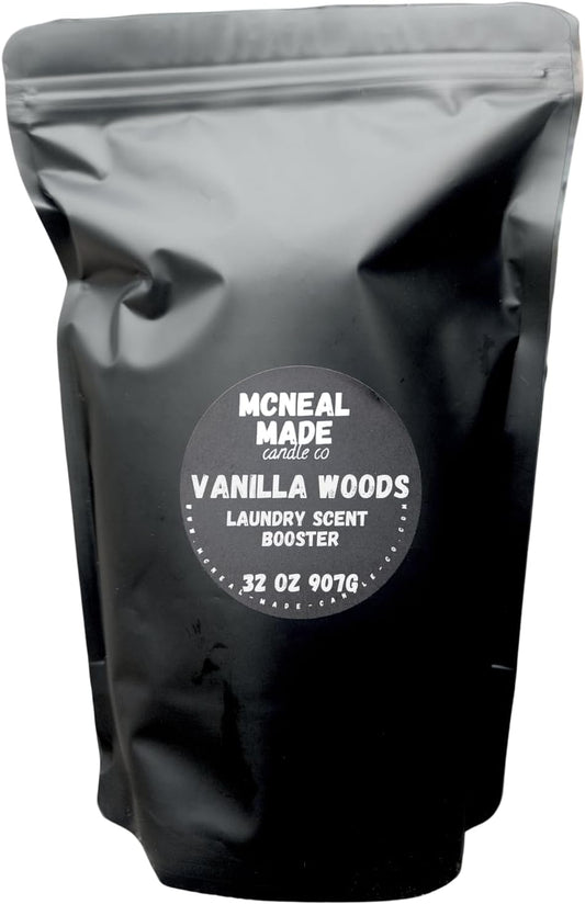 Luxury Laundry Scent Booster Perfume Fragrance Scented Vanilla Woods (32 oz)