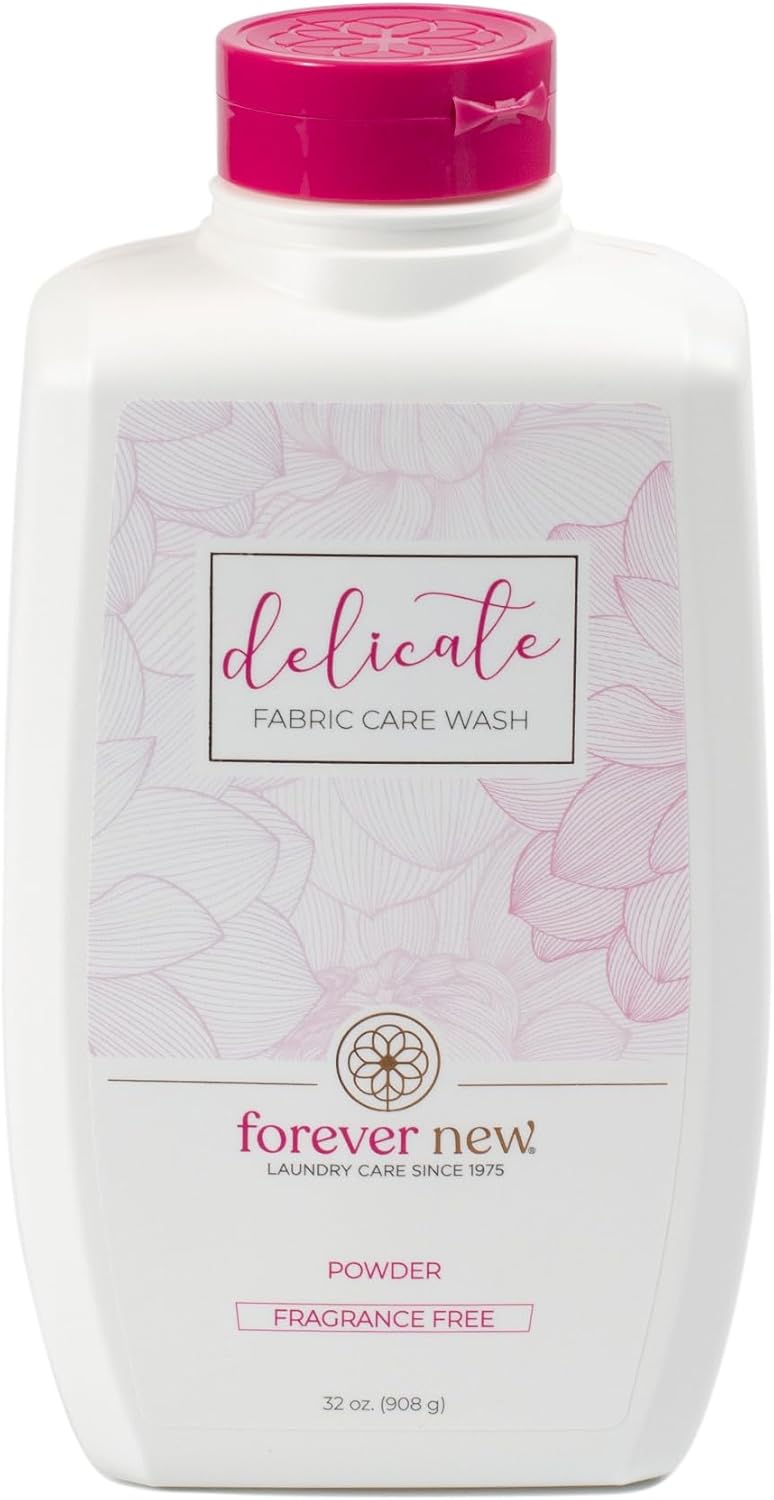 Forever New Granular Fabric Care Wash Unscented - 64oz (2pack) Natural Laundry Detergent