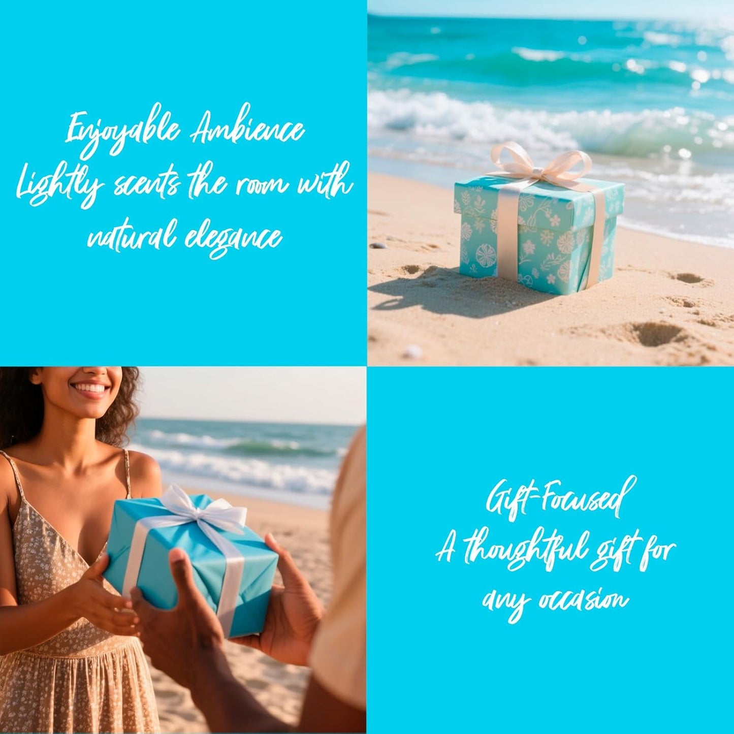 Room Spray, Tidal Coconut, Woven Ocean, Sunset Tropics, 3 Pack, Each 4 fl oz, Air Freshener for Home, Long-Lasting Odor Eliminator for Bathroom and Office