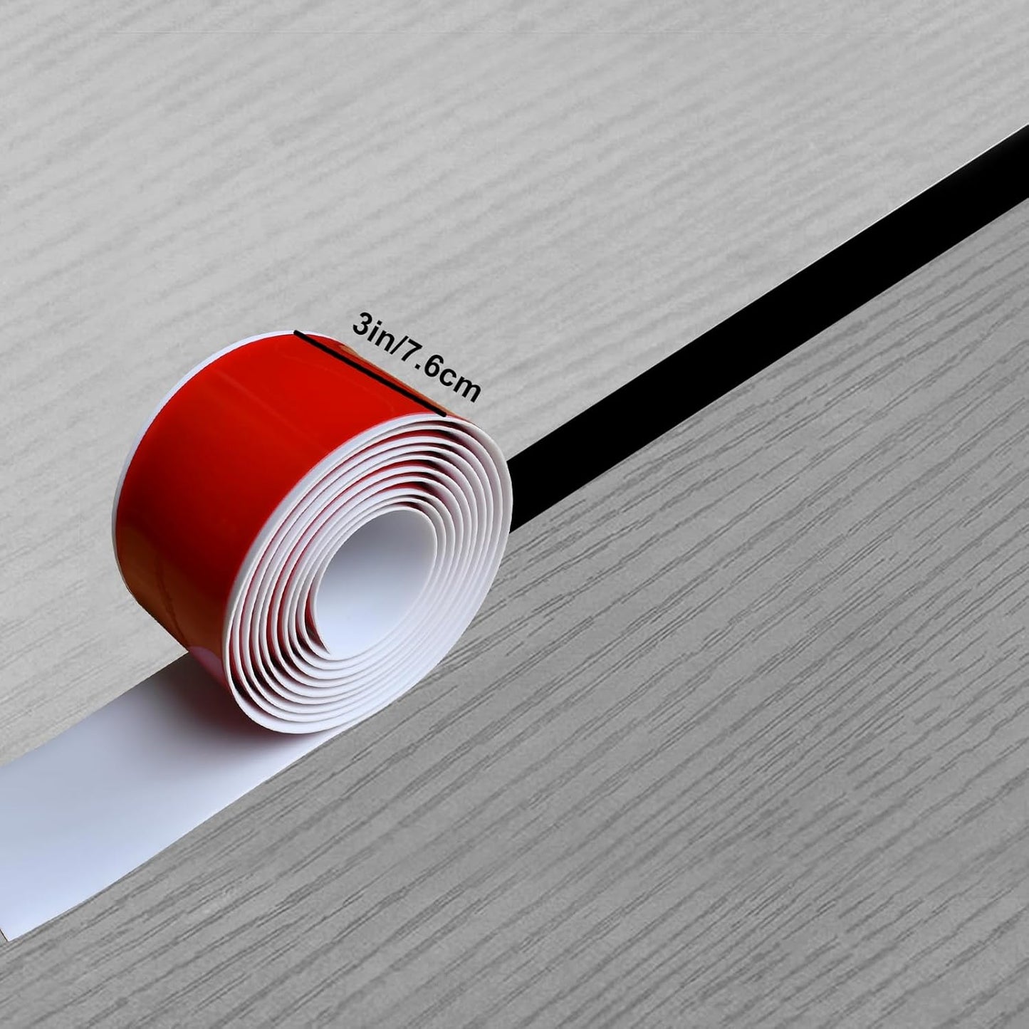 Floor Transition Strip & Self Adhesive Floor Vinyl Floor Edge Trim Laminate Floor Gap Covering Joining Strip