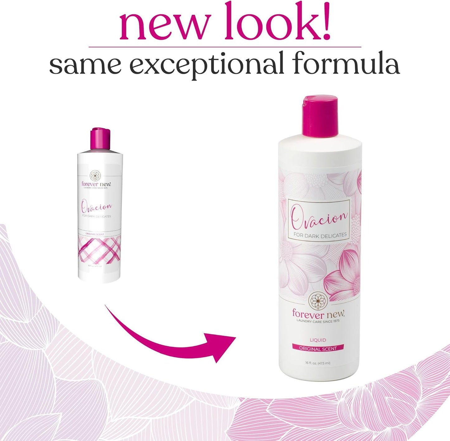 Ovacion by FOREVER NEW Liquid Laundry Detergent - Fine Delicates Wash - Scented, 16 Fl Oz