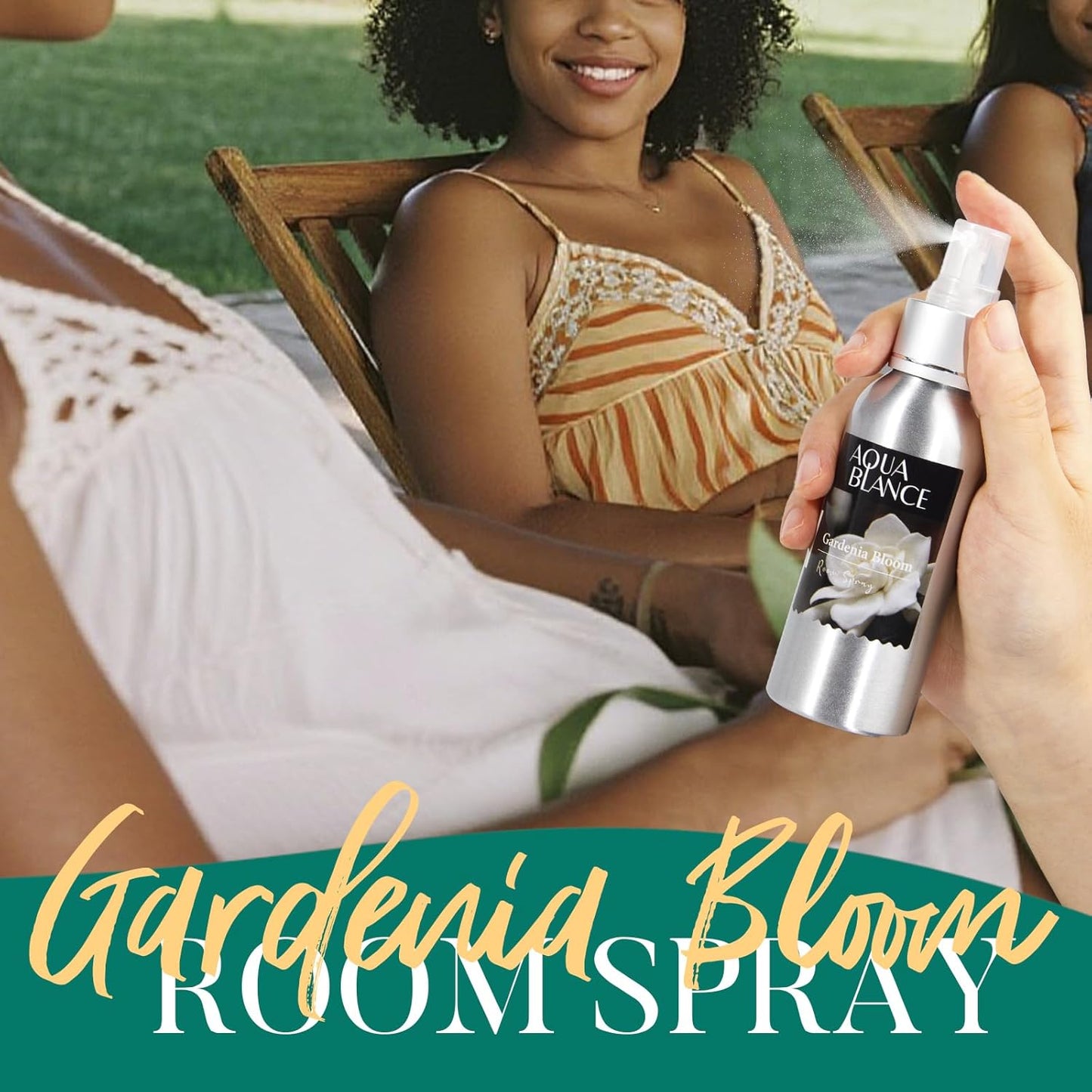 Fragrant Room Spray, Fir Grove, Eucalyptus Leaves, Gardenia Bloom, 3 x 3.4 fl oz, Air Fresheners Odor Eliminator for Home, Bathroom, Concentrated Room Spray