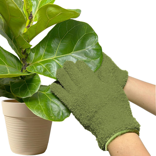 Microfiber Gloves For Plant Dusting
