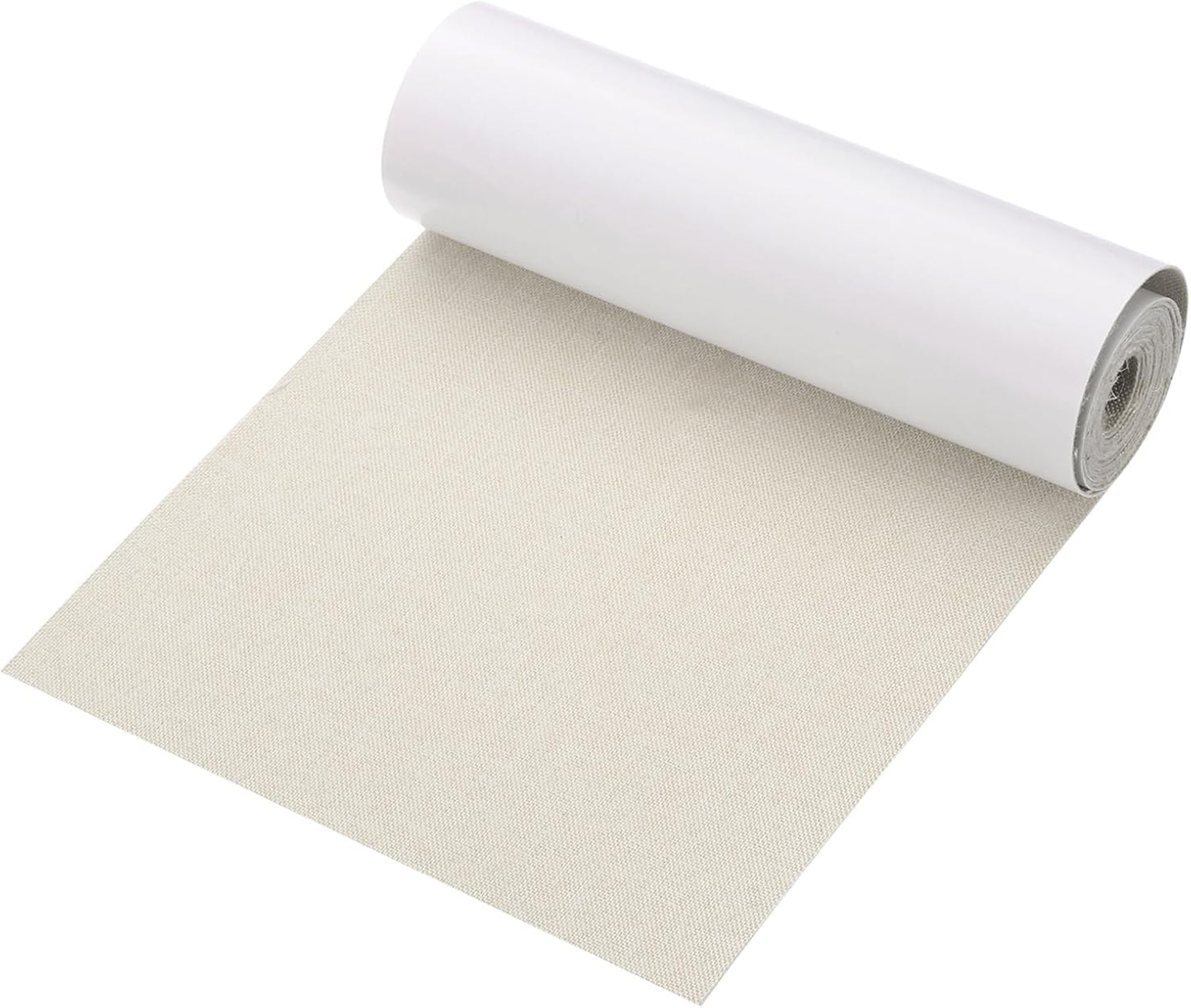 PATIKIL 70x6.2 Inch Linen Repair Tape, Repair Fabric Patch Self Adhesive Couch Patch Line Repair Patch for Furniture Sofa Car Seats Office Chairs, Khaki