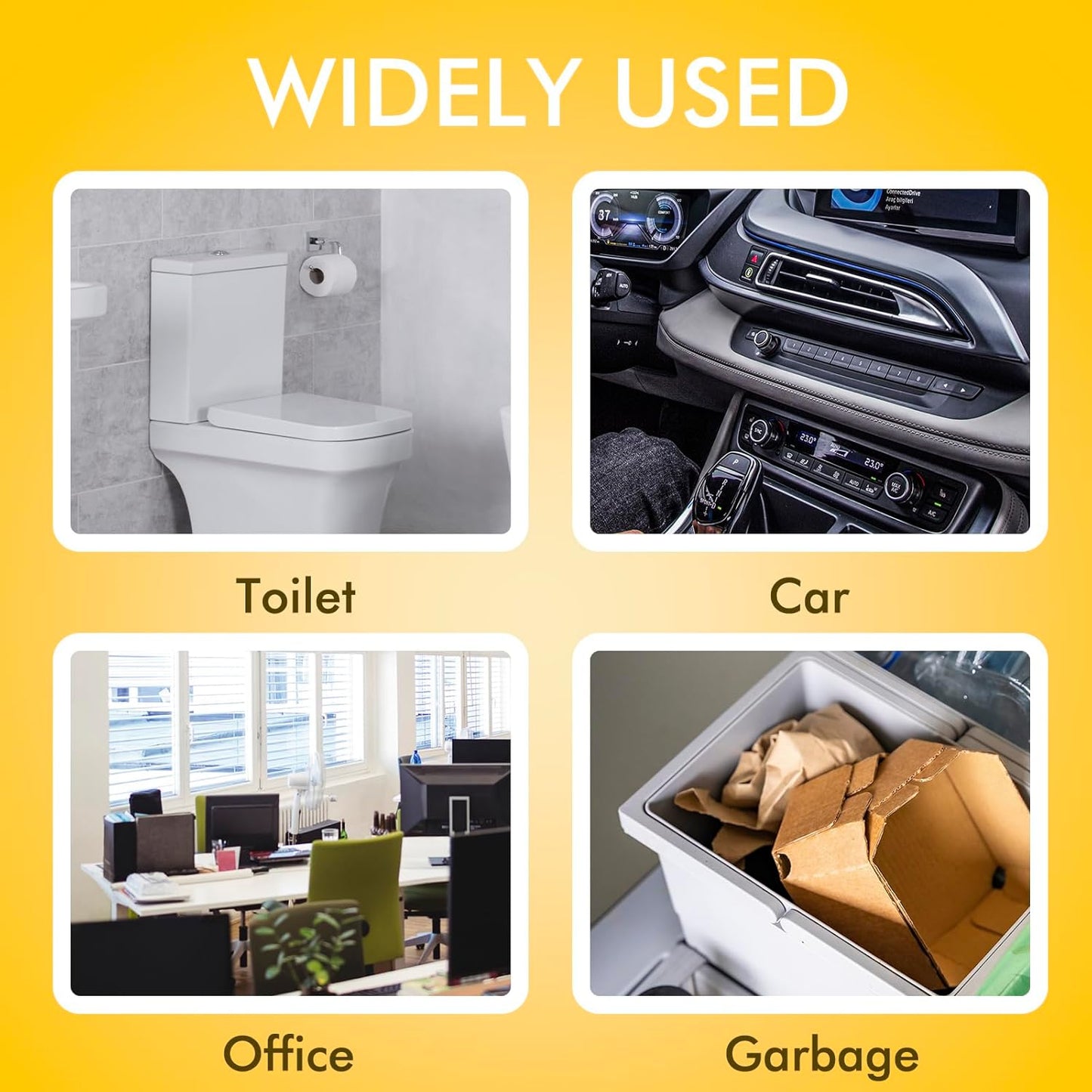 Toilet Spray for Poop, Fresh Citrus, Bathroom Spray Odor Eliminator, 2Fl Oz 2 Pack