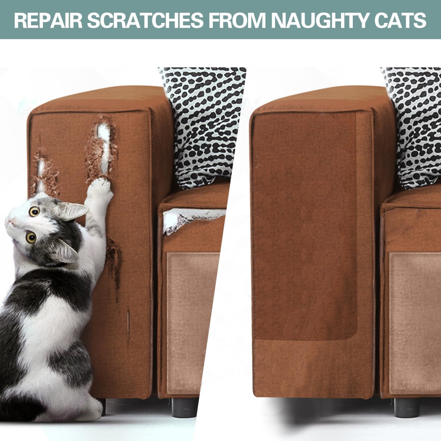 Velvet Repair Patch, Self-Adhesive Flannel Fabric Patch, Multi Colors, Microfiber Patch，Can be Used to Patch Sofas, Car Seats, Handbags, Jacket Holes and Tears (Grayish White)