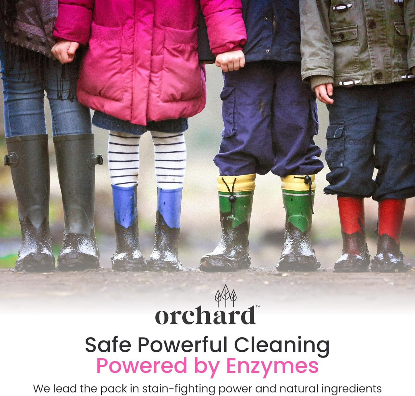 Orchard Laundry Detergent Powder Natural Deep Cleaning Laundry Powder for Sensitive Skin - Lavender Chamomile - Plant Based Effective Ingredients - 65 Loads - Enzyme-Powered, Eco Friendly Detergent