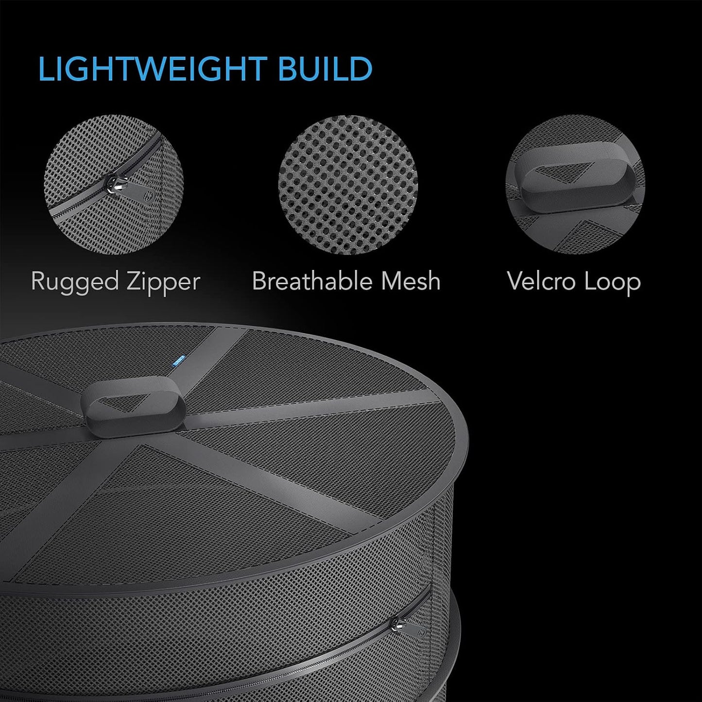 AC Infinity Herb Drying Rack, 8-Layer Hanging Mesh Net for Plants, Seeds, and Buds, 24" Diameter Fit in Grow Tents Closets Hydroponics