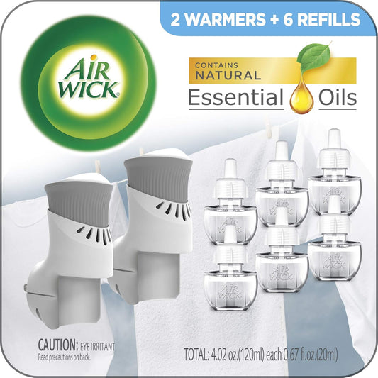 Air Wick Scented Oils 2+6 Fresh Linen