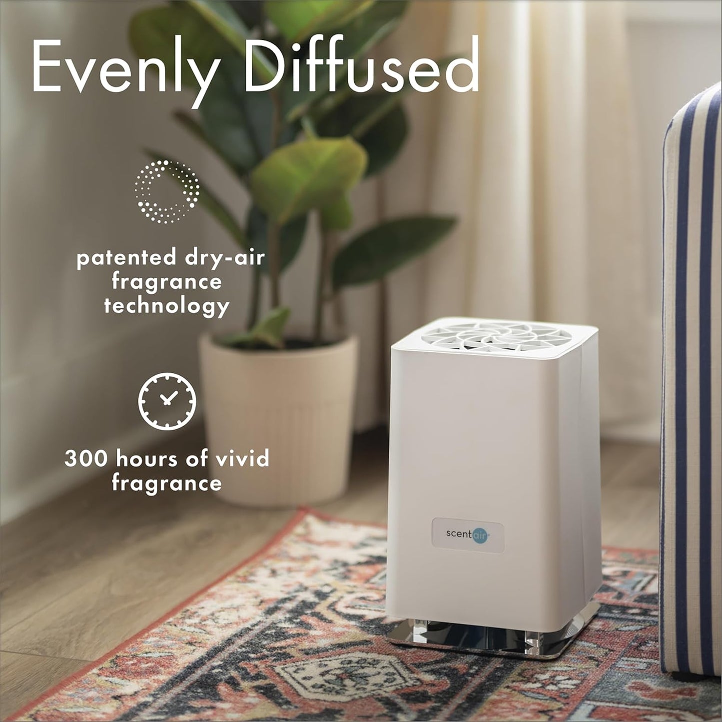 ScentAir Whisper Home Monthly Plug-in Refill, Fragrance Cartridge for Home and Office, Apple & Oak