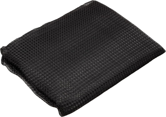 PATIKIL 47.2" x 78.7" Air Conditioner Air Filter Material, Plastic Dustproof Filtering Mesh Screen Replacement for Air Conditioning, Black