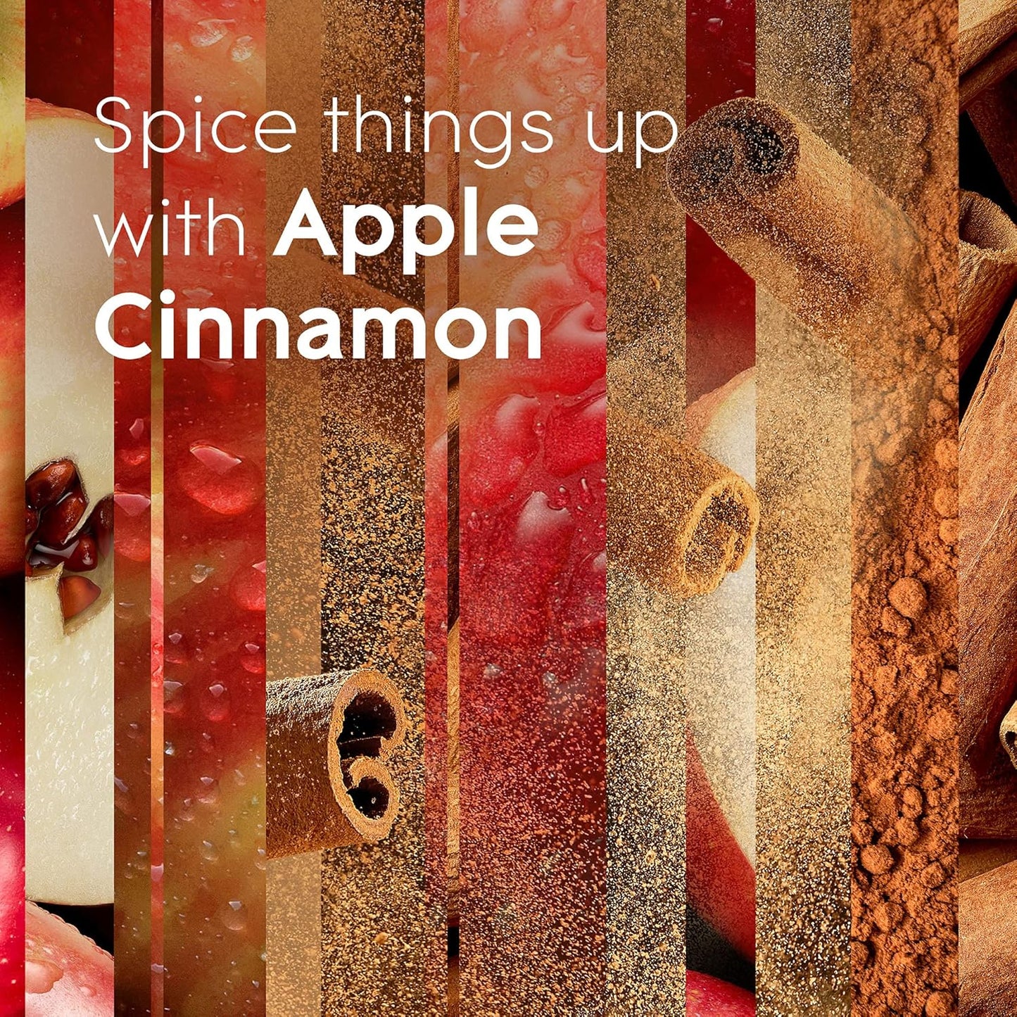 Glade PlugIns Refills Air Freshener, Scented and Essential Oils for Home and Bathroom, Apple Cinnamon, 6.7 Fl Oz, 10 Count (Packaging May Vary)